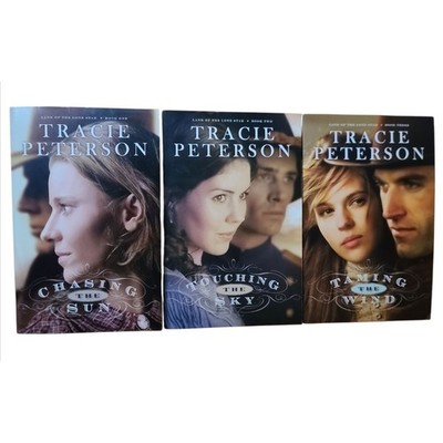Land of the Lone Star Tracie Peterson 3 Book Set Sun, Sky, Taming the Wind
