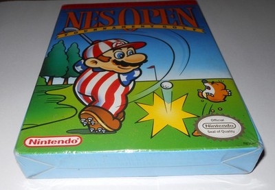 NES OPEN TOURNAMENT GOLF New/Factory Sealed Nintendo Game Complete