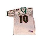 Chad Pennington #10 Miami Dolphins Captain & GU sewn patched 2008 NFL Jersey 2XL — photo 3