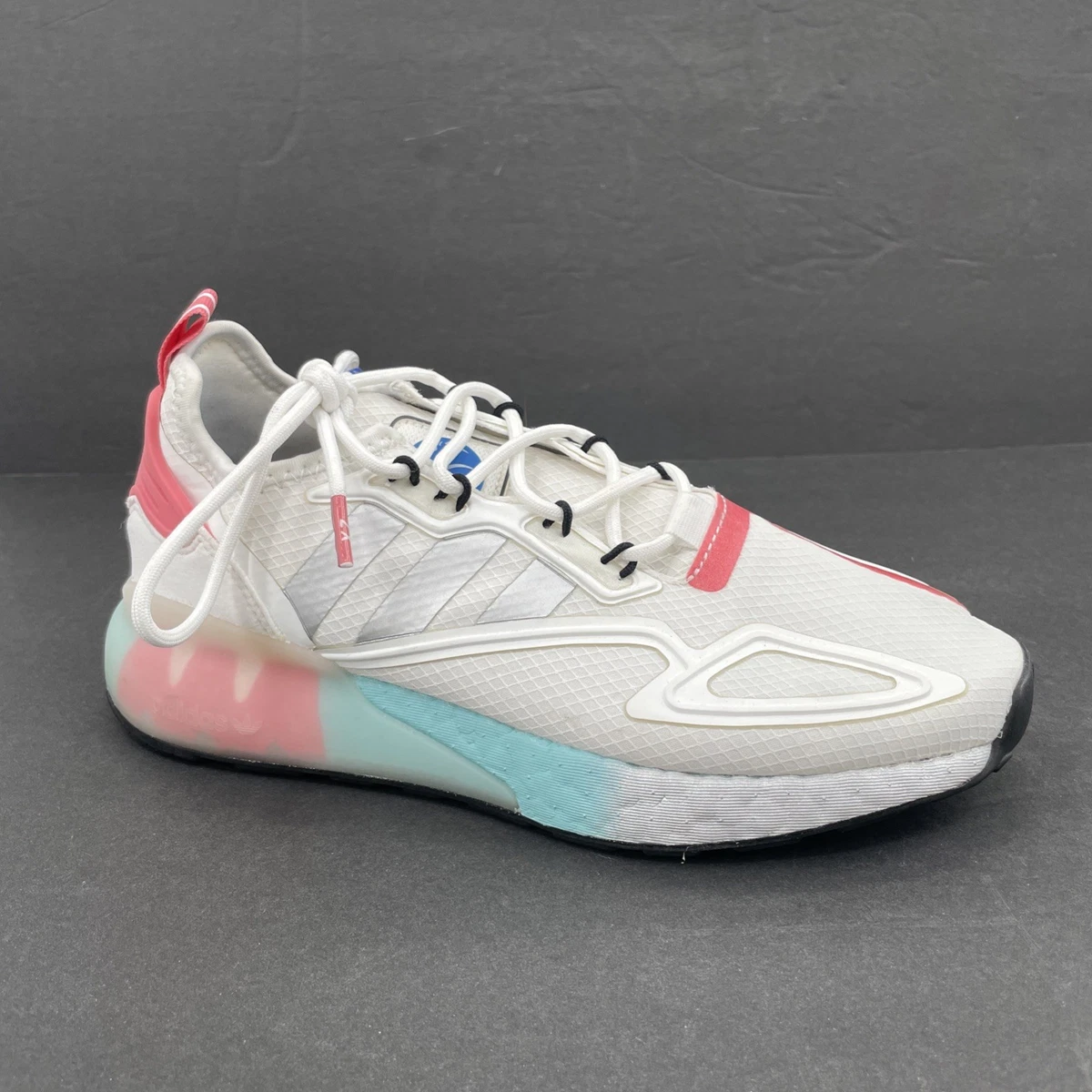 Adidas ZX 2K Boost White Hazy Rose W for sale | eBay