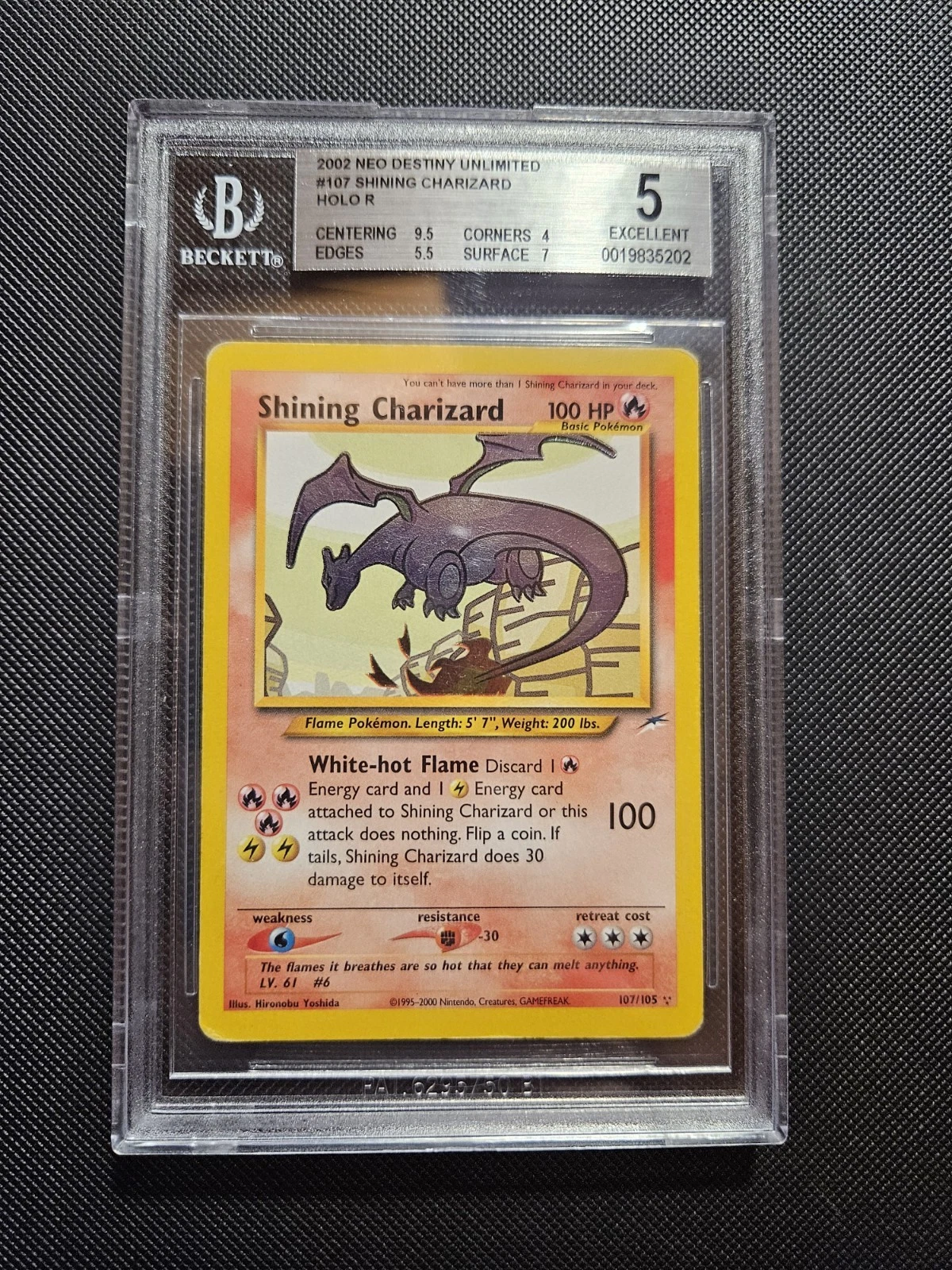 Shining Charizard - Neo Destiny #107 Price & Value ($3998.99