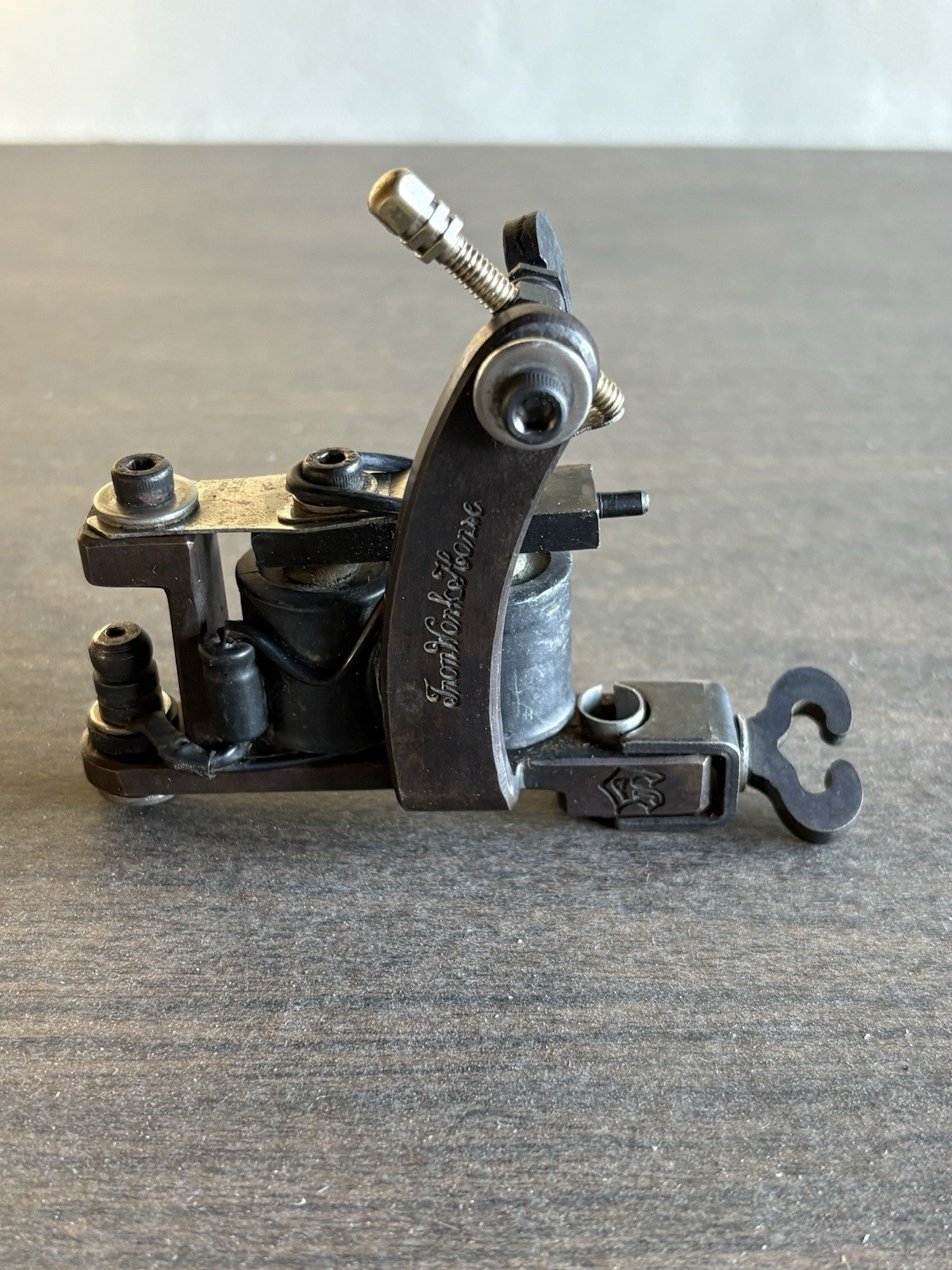 Iron Workhorse Tattoo Machine Custom Bulldog