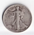 Photo of a 1946-P Walking Liberty Half Dollar from an eBay listing that sold on Jul 21, 2026