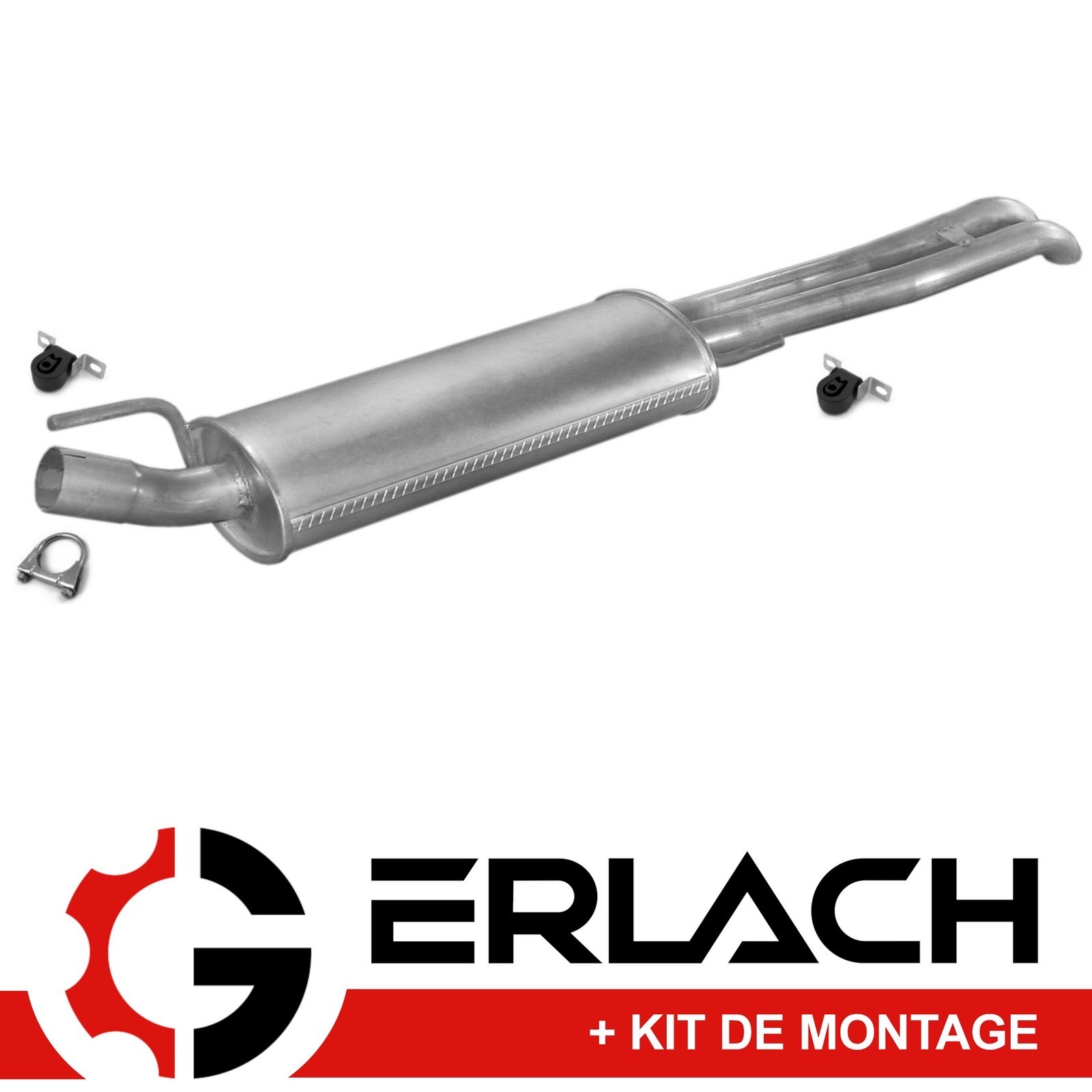 Silencieux arrière échappement VW Vento 1.9 TDI SDI 781 - Pièce de rechange conforme origine