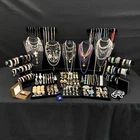 225 pc Antique Vintage Estate Costume Jewelry Some Signed. Lot 681