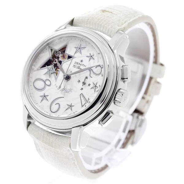 Zenith — Zenith Star Sky Open 03.1230.4021 37mm SS Silver Dial Automatic Watch #C7656