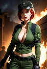 "GI Joe: Lady Jaye" Fine Art Print 13x19 Limited to 20 Hand-Numbered Copies