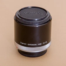 Canon FD-50 50mm Extension Tube w/caps and case