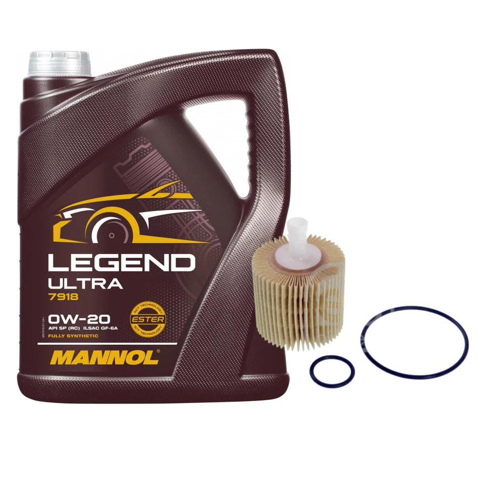 Febi BILSTEIN Filtre à Huile 5L mannol Legend Ultra 0W-20 pour Lexus Rx AGL2_ - Photo 1/1