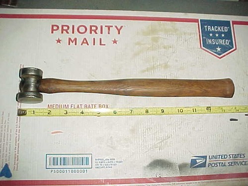 Auto Body Blacksmith Stubby Head Hammer Anvil Shop Dolly Tool 13.5" long