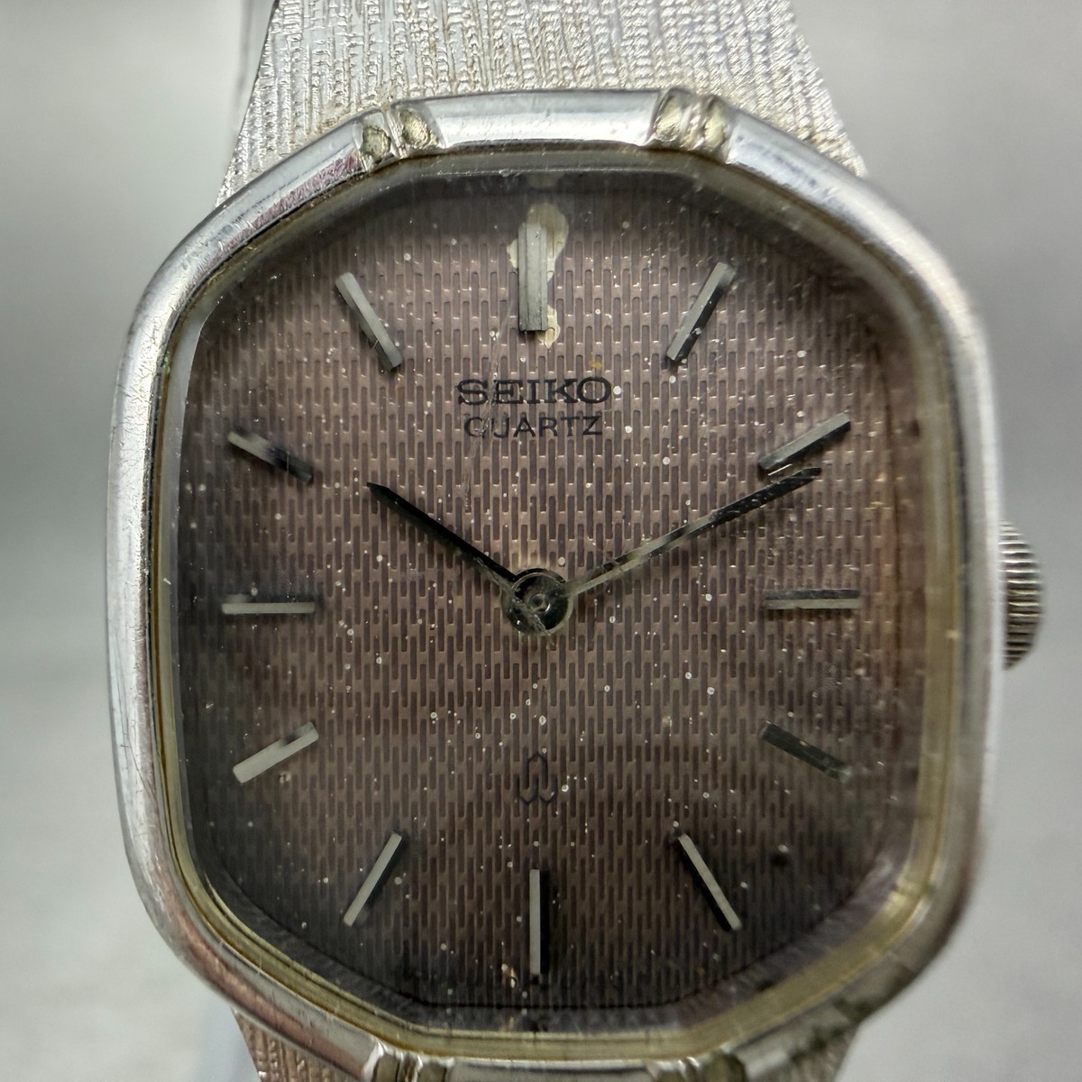 【ヴィンテージがお好きな方】SEIKO POP ST. STEEL BACK Seiko Watch Women 19mm Silver Dial Silver Tone Octagon 1400-5460