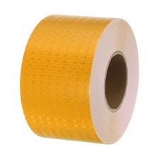 Reflective Tape 4 Inch x 164 ft Waterproof Reflector Tape Yellow