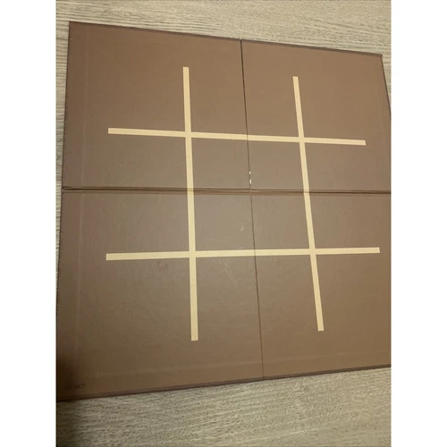 Juego Cardinal Chess Checkers Tic-Tac-Toe con tablero de juego completo de doble cara - Imagen 6 de 7