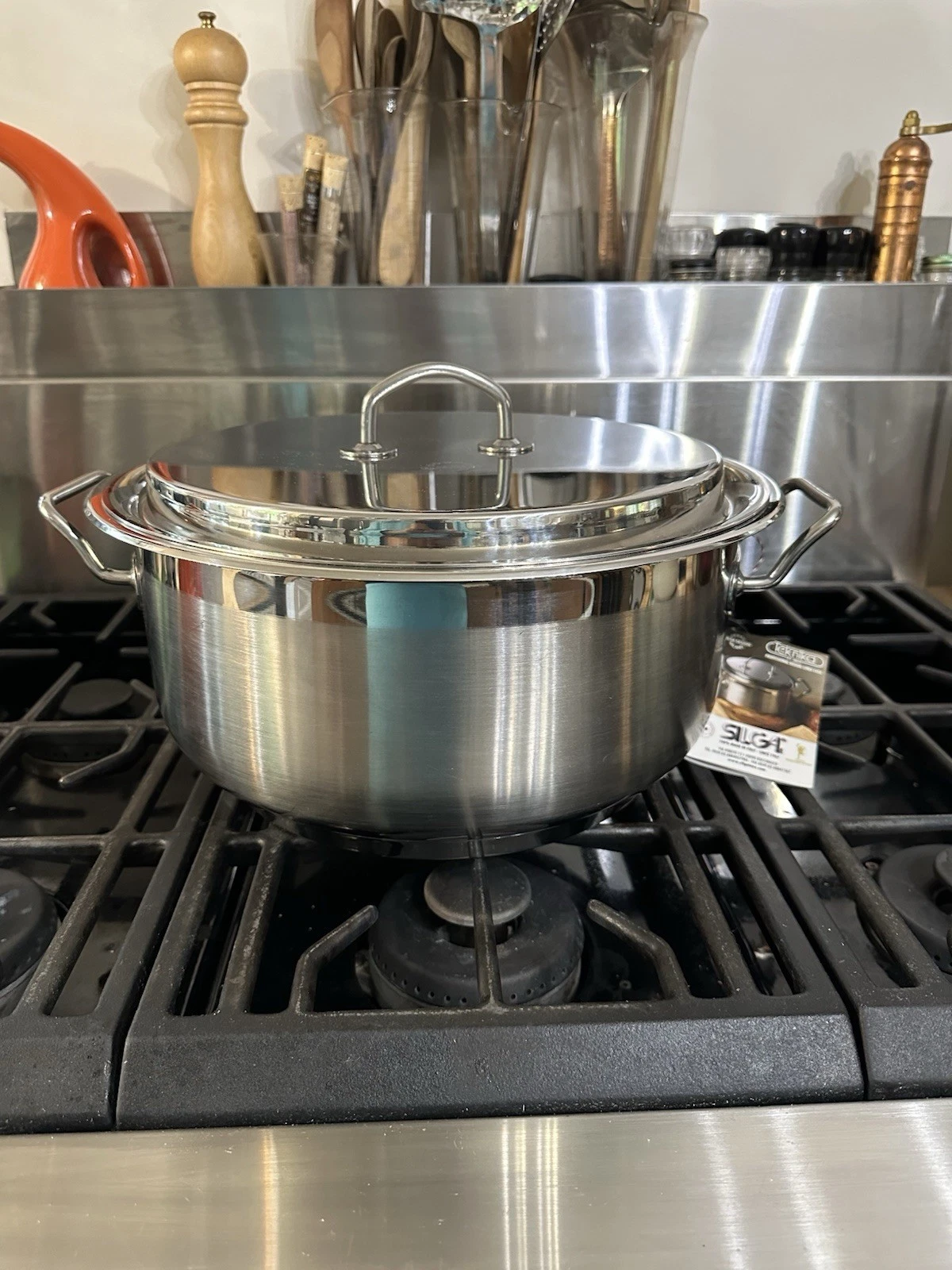 Silga Tanika Stainless Steel Braising Pot Stockpot Made in Italy 32cm 200232T
Opens in a new window
