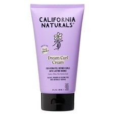 California Naturals Dream Curl Defining Cream for Wavy Curly Coily Hair, Anti Fr