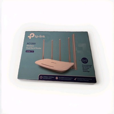 TP-LINK AC1350 WLAN Dual Band Router - Weiß