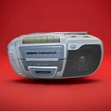 Parts Only Lenoxx Sound CT-992 AM/FM Radio No Works Cassette Recorder Boombox