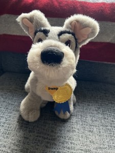 Disney Tramp Plush Best In Show Dog Plush Stuffed 12" Best Of Show Gold Tag Atta