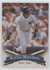 1998 Topps Finest No-Protector Refractor Bernie Williams #177 6m1