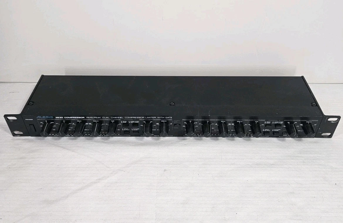 ALESIS 3630 アレシス 1Uラックマウント コンプレッサー Alesis 3630 Review - Produce Like A Pro