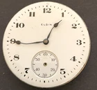 Antique 1921 Elgin Grade 291 Pocket Watch Movement Parts 16s 7j USA