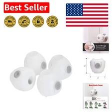 Mom's Choice 4 Pack Baby Safety Door Knob Covers - Childproof