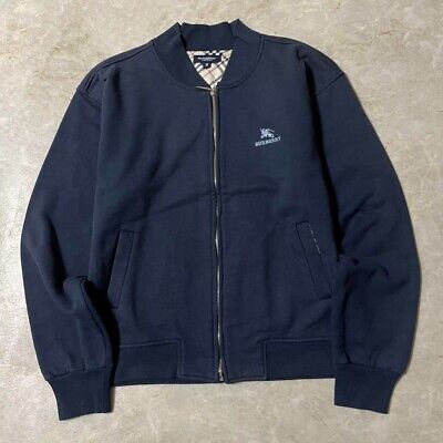 BURBERRY LONDON Blouson Jacket Coat Women's Size M navy blue BURBERRY LONDON Blouson Jacket Coat Women's Size M navy blue
