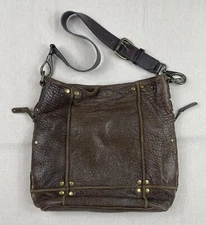 Will Leather Goods Leather Bag Purse Shoulder Strap Messenger Satchel 15x14 Rare