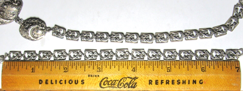 Danecraft Sterling Silver Art Deco Octopus Necklace & Bracelet 1930's Designer - Picture 13 of 24