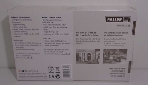 % - Faller Car System H0 161632 Mercedes Benz T2 Vario "Polizei" NEU & OVP - Picture 2 of 3