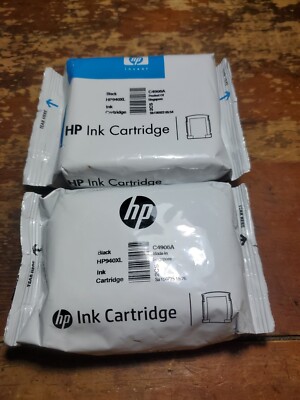 2 X pack Genuine HP Officejet 940XL Black Ink Cartridge Unopened