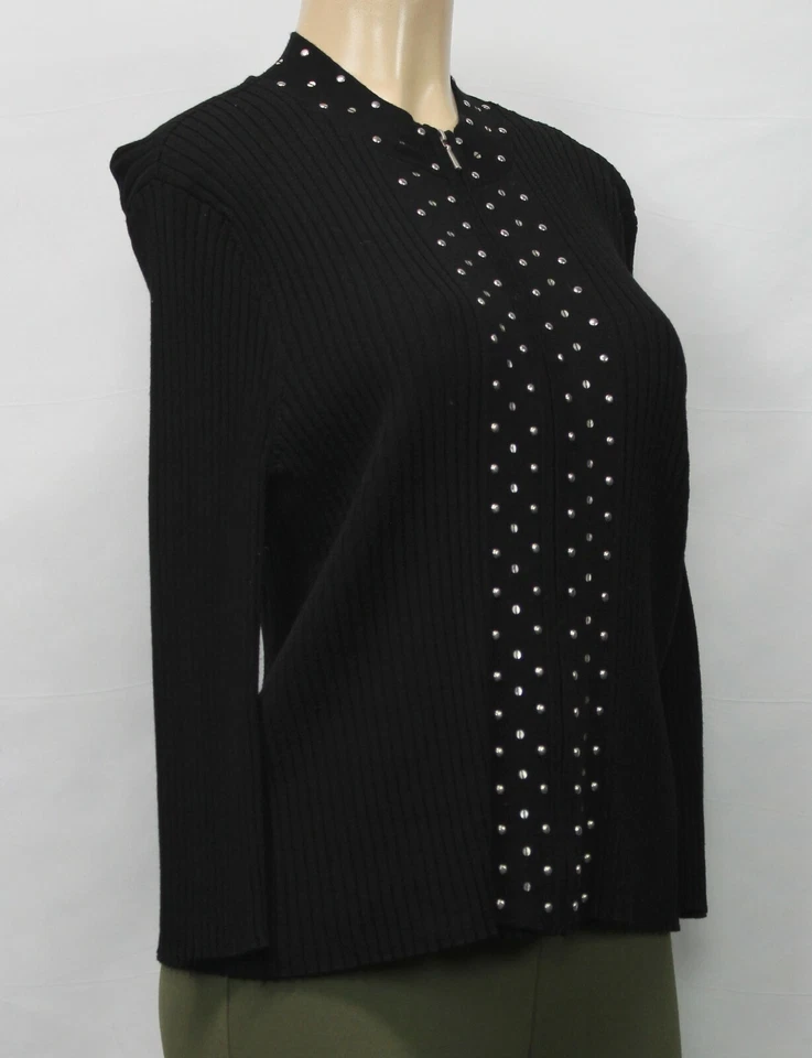 Suéter para mujer R.Q.T manga larga negro talla M Foto 2 de 4