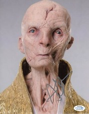 Andy Serkis Star Wars Autographed Signed 8x10 Photo ACOA  2020-14