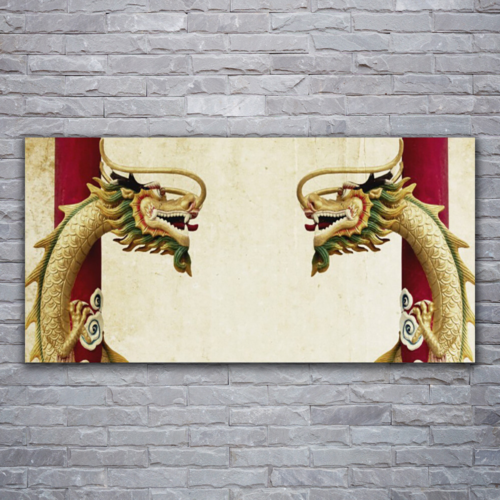 Art dragon en impression sur toile xxl pour créer une ambiance zen dans votre bureau