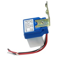 Interruptor de luz de calle automático de encendido automático de 2 piezas sensor de control fotográfico CA 220V