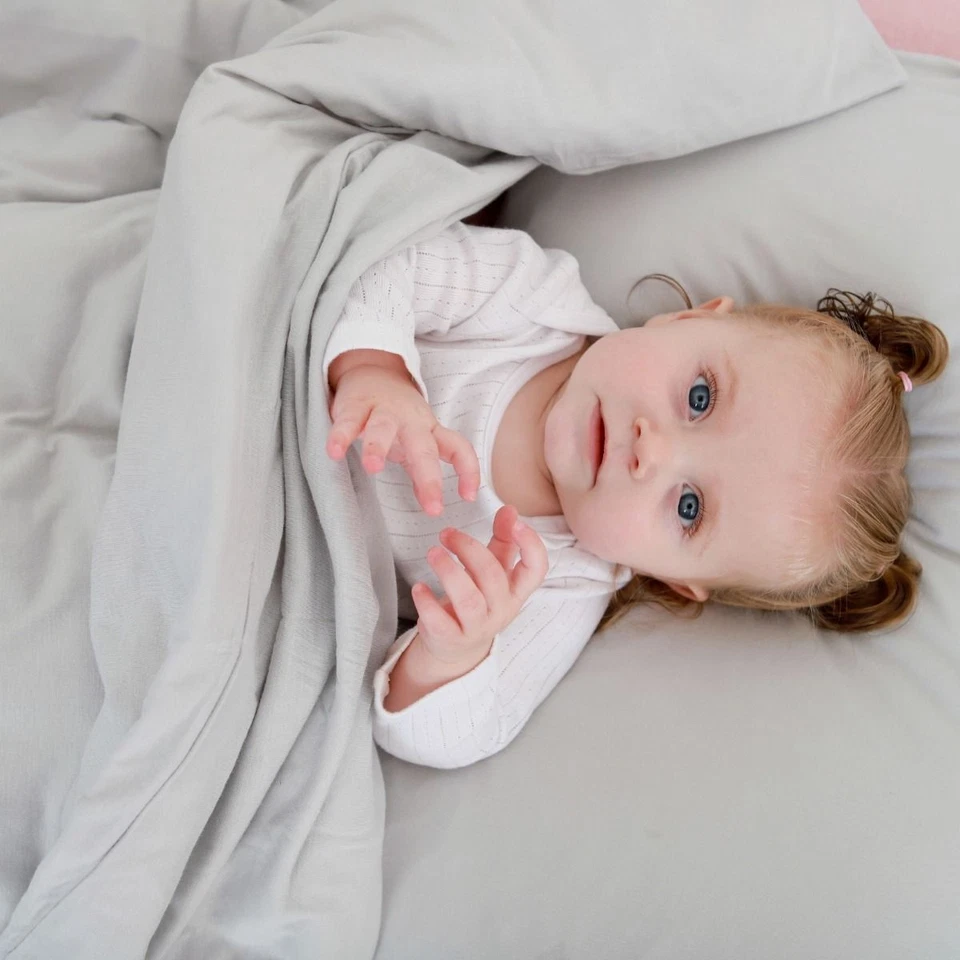 Onkaparinga Bamboo Cotton Jersey Quilt Cover Set - Cot - image 3 of 4