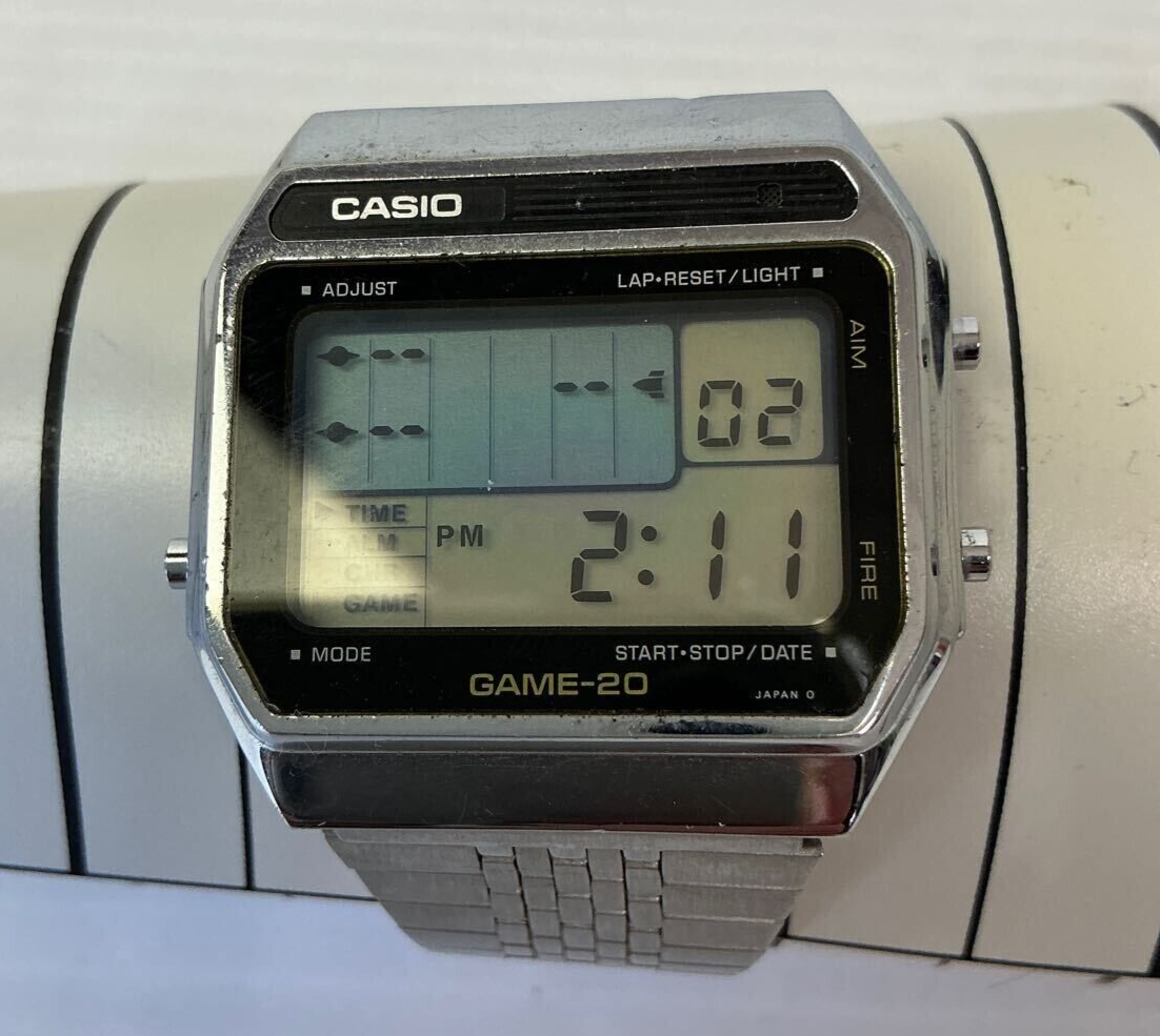 Vintage Casio GM-20 GAME-20 Digital Watch from JP | eBay Vintage Casio GM-20 GAME-20 Digital Watch from JP | eBay