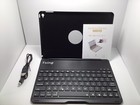 Note Kee F8S + For Apple iPad Air 2 9.7” Keyboard Case Smart Cover. Black. NEW.