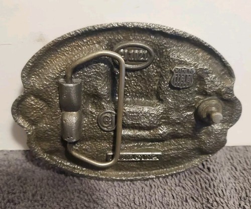 UNITED STATES POSTAL WORKER Metal BELT BUCKLE C&J 1988 Numbered USA - Picture 4 of 9