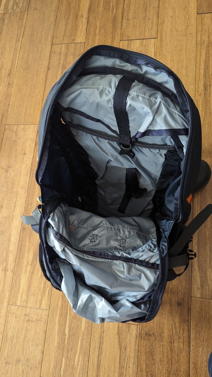 Mont-bell Landner 33L Backpack Blue-Orange Skiing/Snowboarding