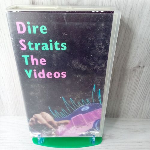 BANDE VHS DIRE STRAITS THE VIDEOS - RARE MUSIQUE RÉTRO VIDEO - Photo 1/3