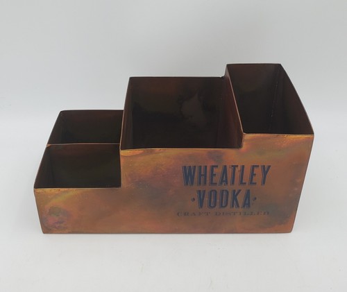 American Metalcraft Antique Copper Organizer Caddy BARC5 Wheatley Vodka Craft