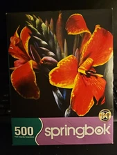 MADERA CANNA LILY 500 PC SPRINGBOK JIGSAW PUZZLE READ DESCRIPTION