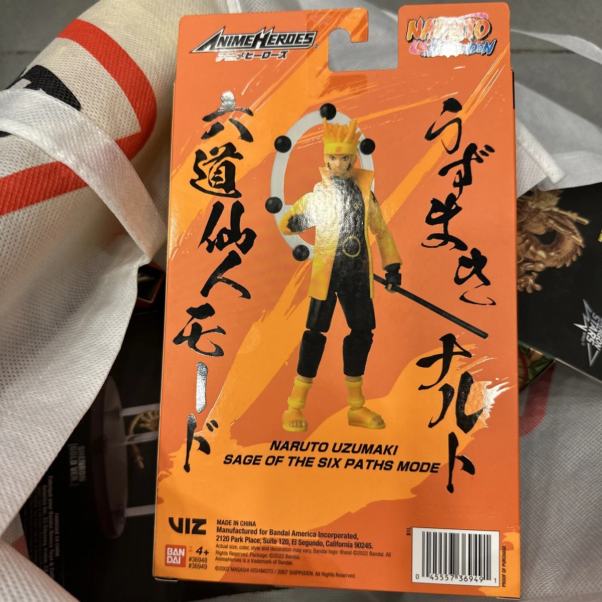 SDCC 2022 Naruto Shippuden Sage of the Six Paths Mode Exclusive