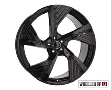 Audi Q8 E-Tron R22 5x112 alloy wheels 4x22 inch 9.5j ET36 Black gloss Felgen
