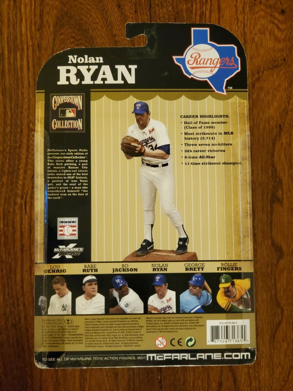 nolan ryan bloody jersey