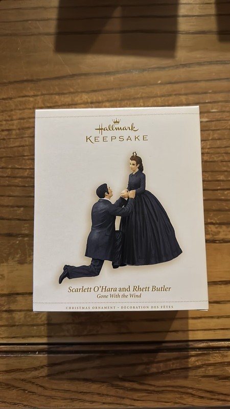Hallmark Keepsake Scarlett O'Hara and Rhett Butler Ornament 2006 The Proposal