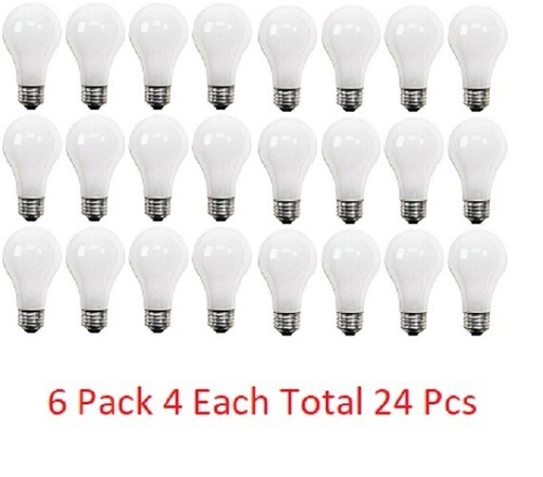 GE - Soft White - 40 W (uses 29 w) - Light Bulbs - 6 Packs/24 Bulbs - Picture 2 of 4