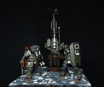 ''Hold the resource point''  Action Diorama Fanart Unique Einzelstück
