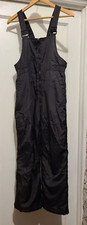 Zero Exposure Youth LARGE 14/16 Boys Black Snowsuit Ski Pants Overalls USED